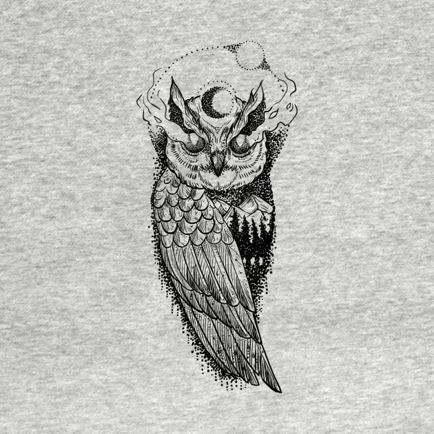 Owl mystic by BlackForge